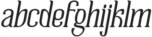Floreste Italic otf (400) Font LOWERCASE