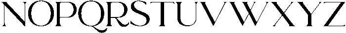 Floria Regular otf (400) Font UPPERCASE