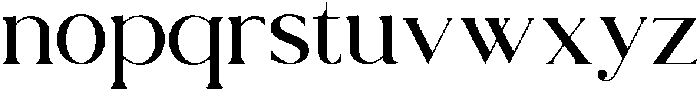 Floria Regular otf (400) Font LOWERCASE