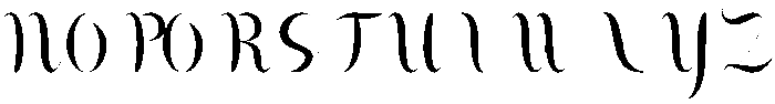 Florida Regular otf (400) Font UPPERCASE