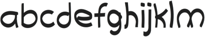 FlorineRegular otf (400) Font LOWERCASE