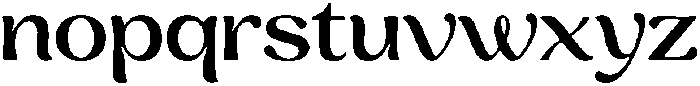 Florique Regular otf (400) Font LOWERCASE