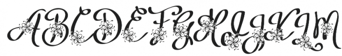 Floryfic otf (400) Font UPPERCASE