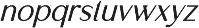 Floukista Light Italic otf (300) Font LOWERCASE