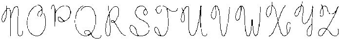 Flourish Light otf (300) Font UPPERCASE