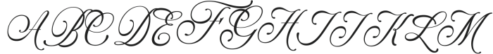 Flourishing-Regular otf (400) Font UPPERCASE