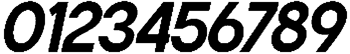 Flova Black Italic otf (900) Font OTHER CHARS