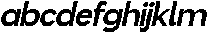 Flova Black Italic otf (900) FONT