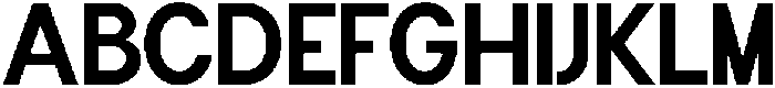 Flova Black otf (900) Font UPPERCASE