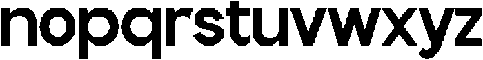 Flova Black otf (900) Font LOWERCASE
