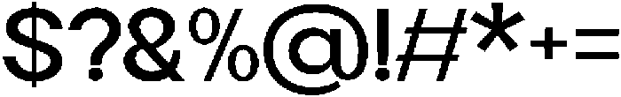 Flova Bold Expanded otf (700) Font OTHER CHARS