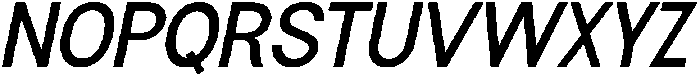 Flova-BoldItalic otf (700) Font UPPERCASE