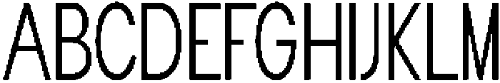 Flova Compressed otf (400) Font UPPERCASE