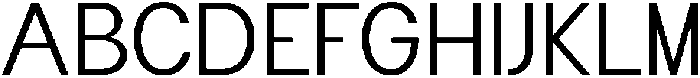 Flova Expanded otf (400) Font UPPERCASE