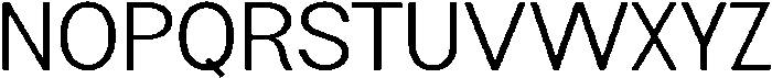 Flova Expanded otf (400) Font UPPERCASE