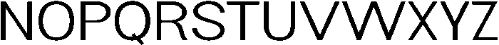 Flova Extended otf (400) Font UPPERCASE