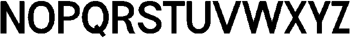 Flova Extra Bold otf (700) Font UPPERCASE
