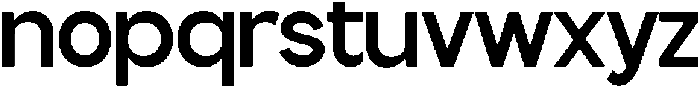 Flova Extra Bold otf (700) Font LOWERCASE
