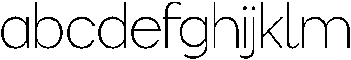 Flova Extra Light otf (200) FONT