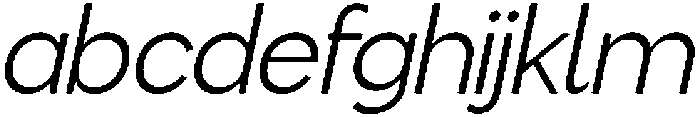 Flova-Italic otf (400) FONT