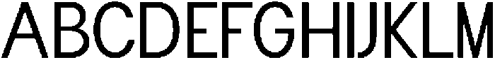 Flova Medium otf (500) Font UPPERCASE