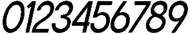 Flova Semi Bold Condensed Italic otf (600) Font OTHER CHARS