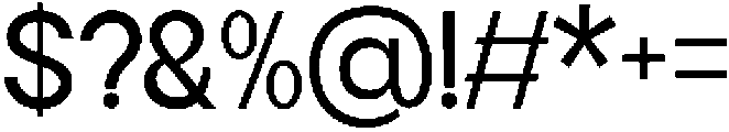 Flova Semi Bold otf (600) Font OTHER CHARS