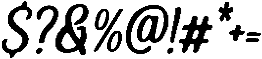 Flow Nib Regular otf (400) Font OTHER CHARS