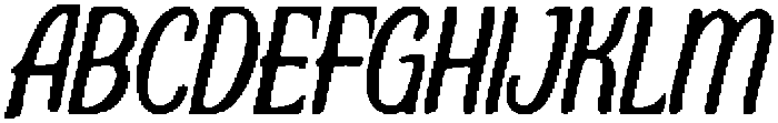 Flow Nib Regular otf (400) Font UPPERCASE