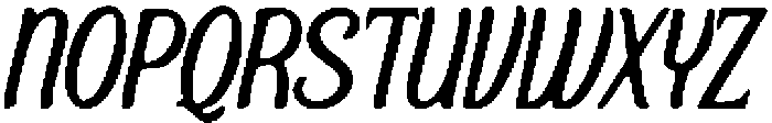 Flow Nib Regular otf (400) Font UPPERCASE