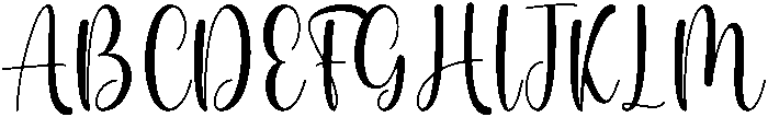 Flower Market Regular otf (400) Font UPPERCASE
