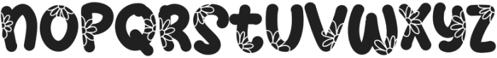 Flower Power FD Regular otf (400) Font UPPERCASE