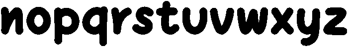 Flower Regular otf (400) Font LOWERCASE