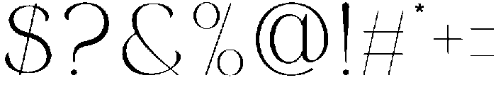 Flower Regular otf (400) Font OTHER CHARS