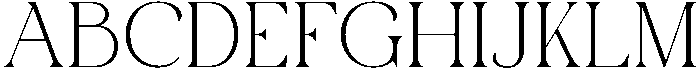 Flower Regular otf (400) Font UPPERCASE