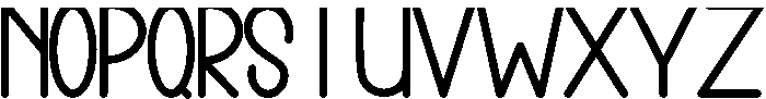 Flower Regular otf (400) Font UPPERCASE