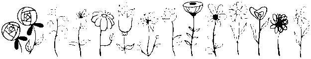 Flower Regular otf (400) Font UPPERCASE