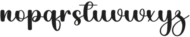 Flower Tropical Regular otf (400) Font LOWERCASE