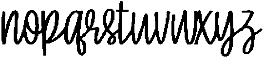 FlowerGarden-Regular otf (400) Font LOWERCASE