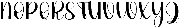 Flowers Regular otf (400) Font UPPERCASE
