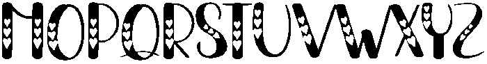 Flowers Regular otf (400) Font UPPERCASE