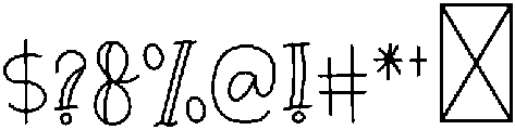 Flowers Regular otf (400) Font OTHER CHARS
