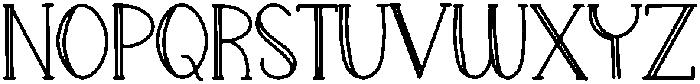 Flowers Regular otf (400) Font UPPERCASE