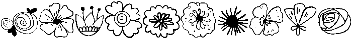 Flowers Regular otf (400) Font OTHER CHARS