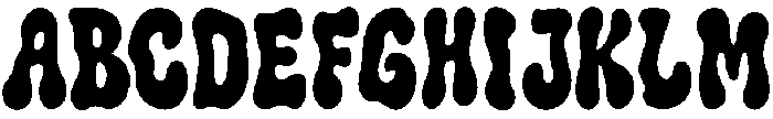Flowie Regular otf (400) Font UPPERCASE