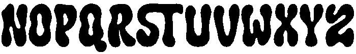 Flowie Regular otf (400) Font UPPERCASE