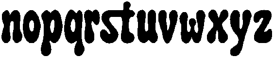 Flowie Regular otf (400) Font LOWERCASE