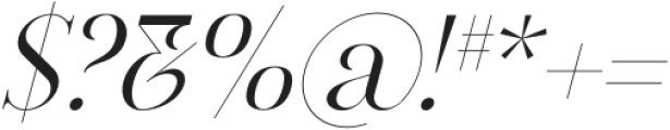 Flowrite Italic 1 otf (400) Font OTHER CHARS