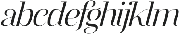 Flowrite Italic 1 otf (400) Font LOWERCASE