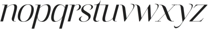 Flowrite Italic 1 otf (400) Font LOWERCASE